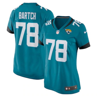 womens-nike-ben-bartch-teal-jacksonville-jaguars-game-jerse